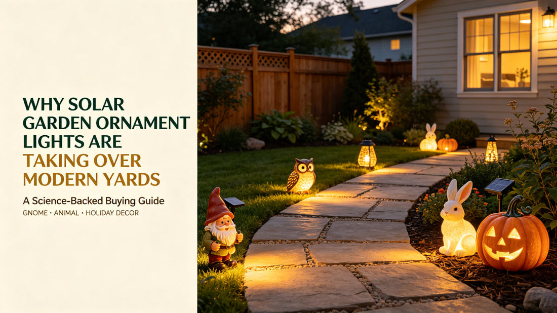 Why Solar Garden Ornament Lights Are Taking Over Modern Yards: A Science‑Backed Buying Guide