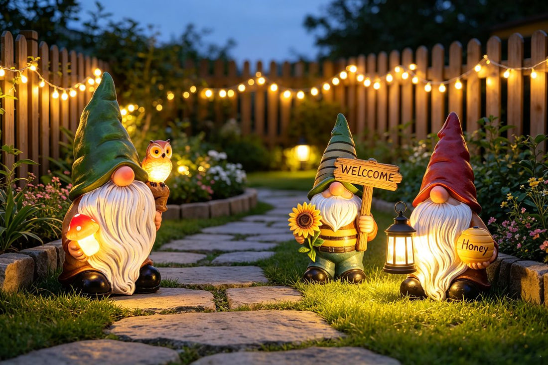 Why Choose Our Solar-Powered Garden Gnomes: The Perfect Addition to Your Outdoor Space