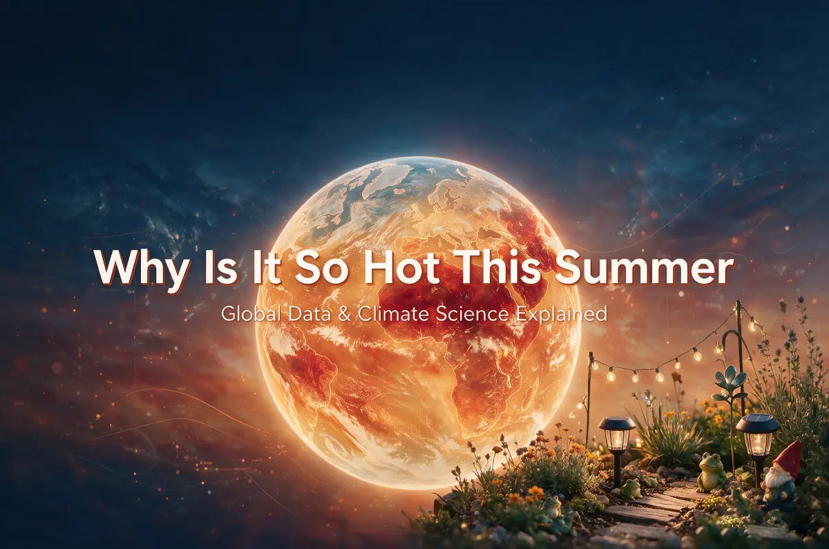 Why Is It So Hot This Summer: Global Data & Climate Science Explained