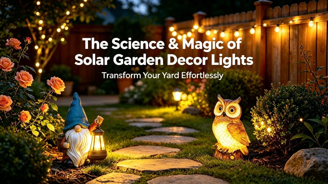 The Science & Magic of Solar Garden Decor Lights: Transform Your Yard Effortlessly