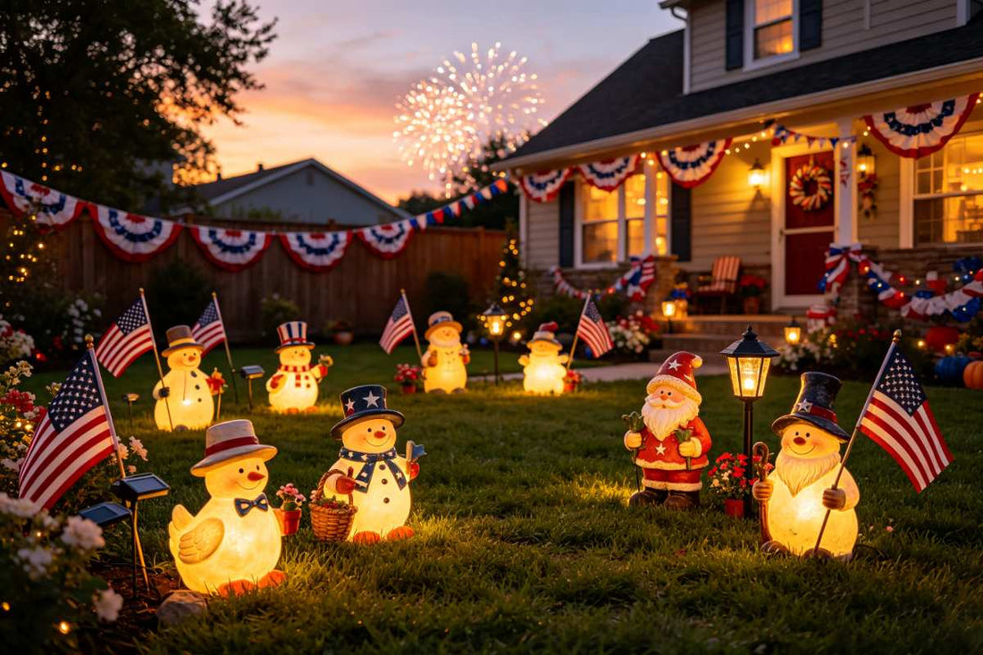 4th of July Outdoor Glow: Why Solar Garden Statues Are Your Best Patriotic Decor