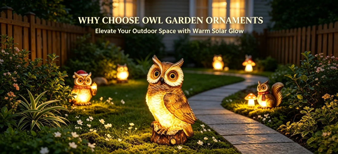 Why Choose Owl Garden Ornaments to Elevate Your Outdoor Space