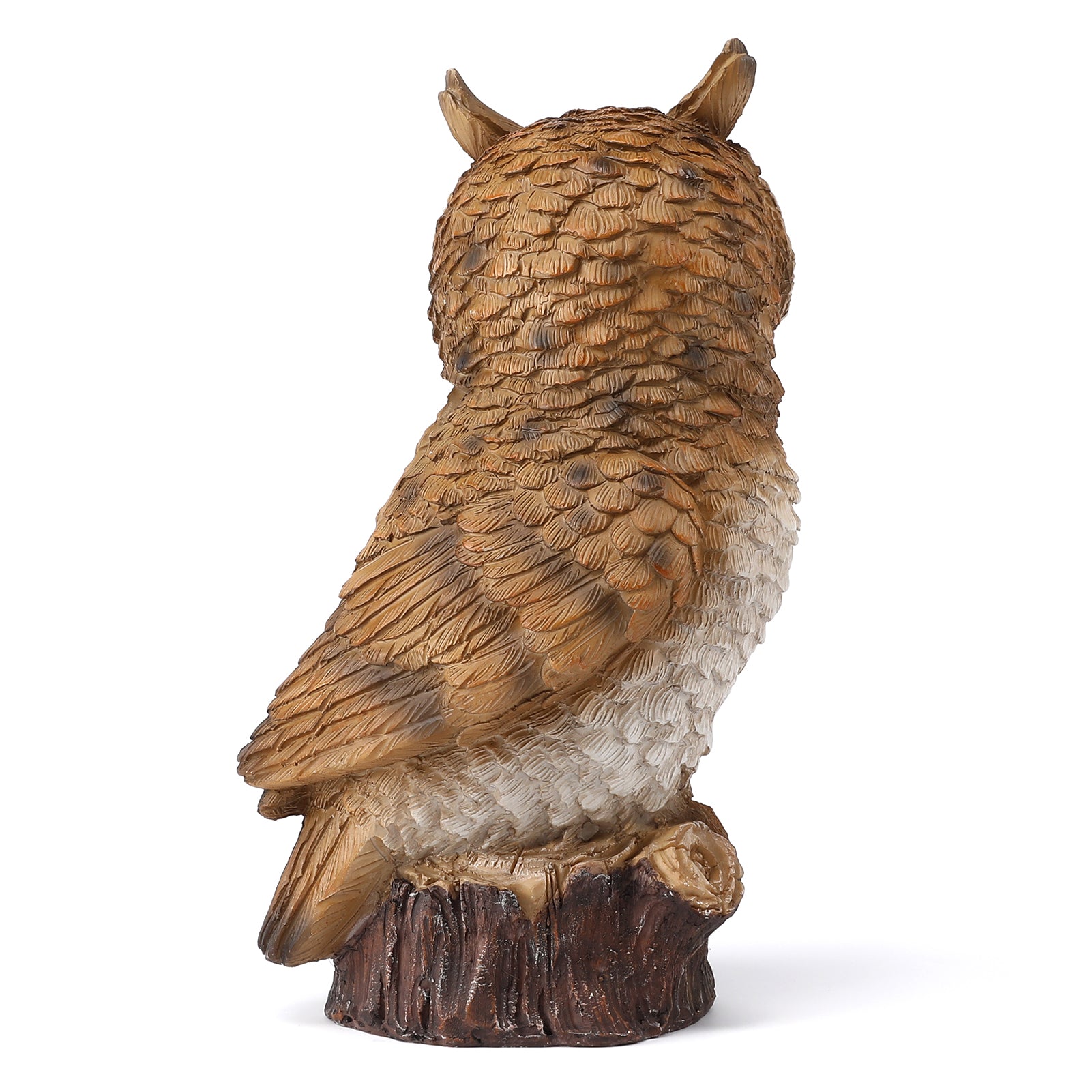 Owl Garden Decor Statue with Solar Light