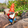 Hanging Gnome Garden Decor Statue with Solar Light