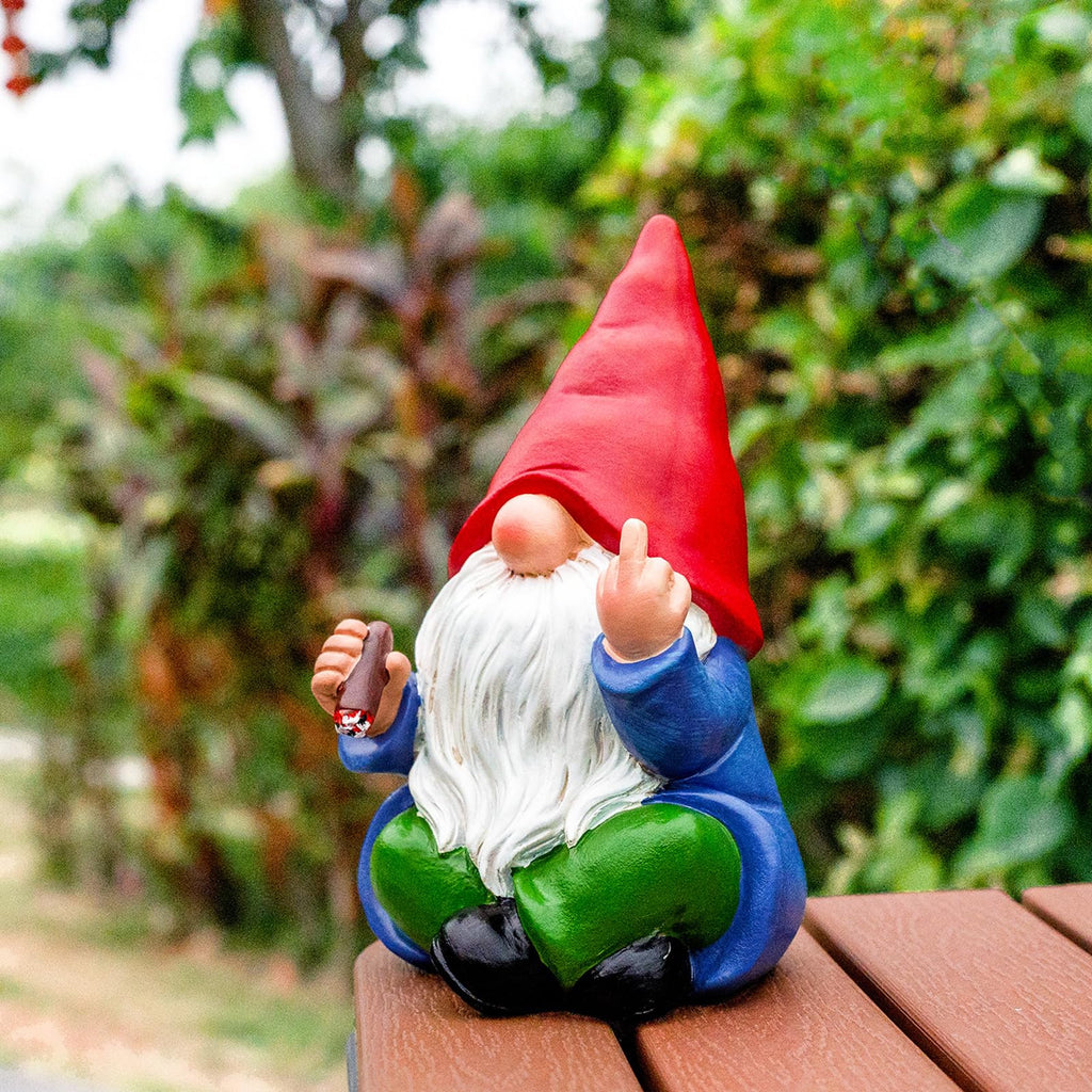 Funny Drunk Cigar Garden Gnome 6.1 & 6.3''