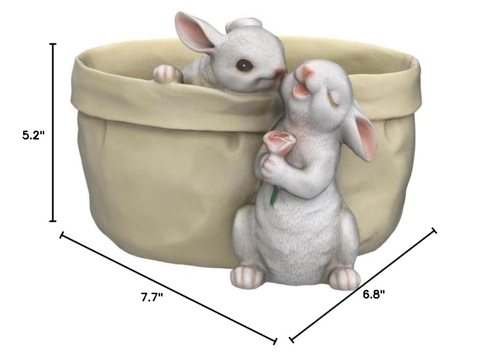 Rabbit Flower Pot Cartoon Garden Decor Pot 5.2‘’